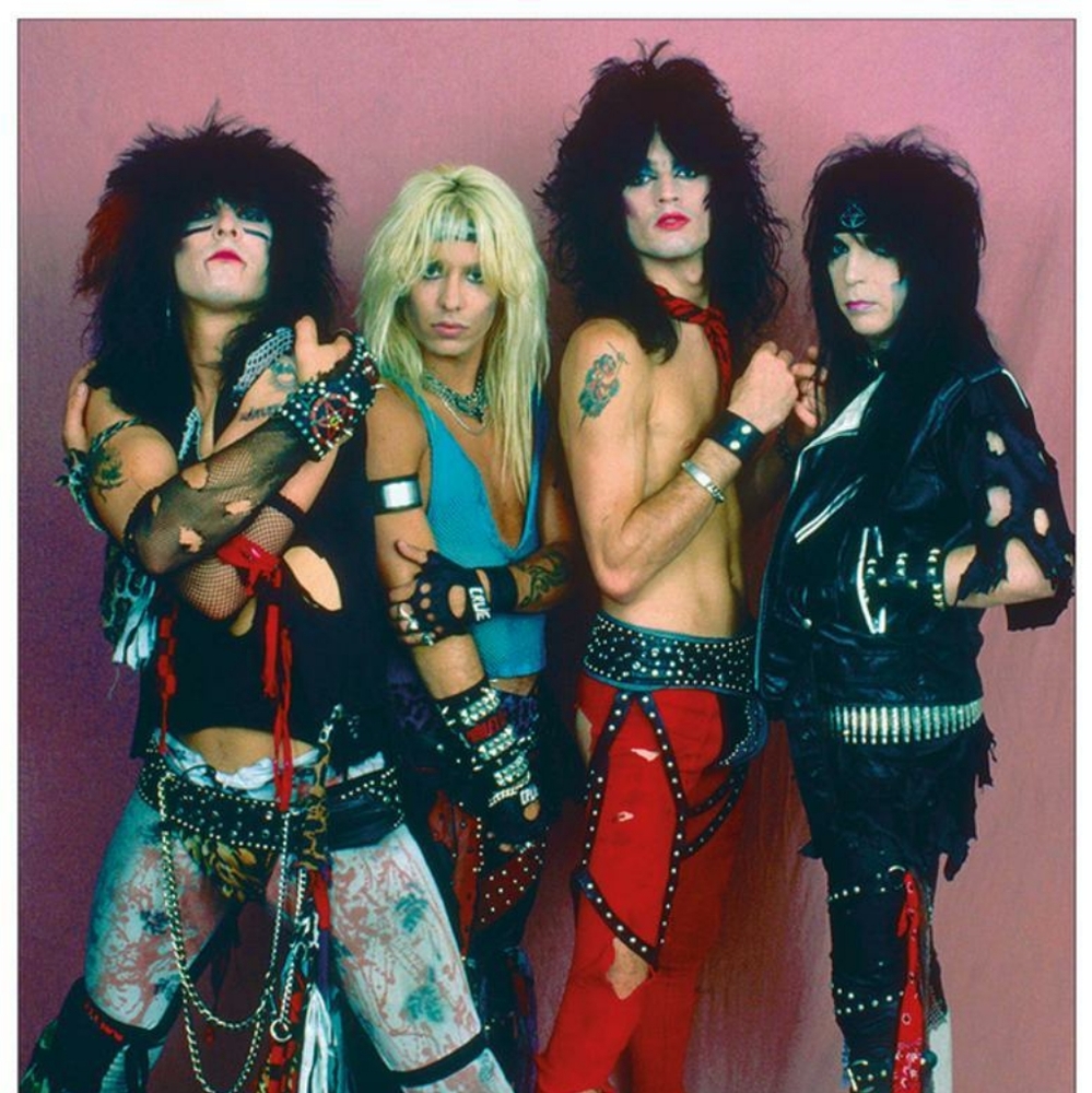 Vintage MOTLEY CRUE POSTER 1984